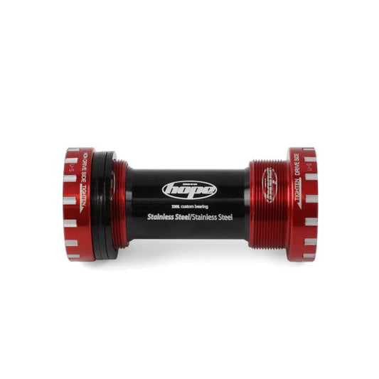 HOPE 68/73 mm crankstel 24 mm as Rood