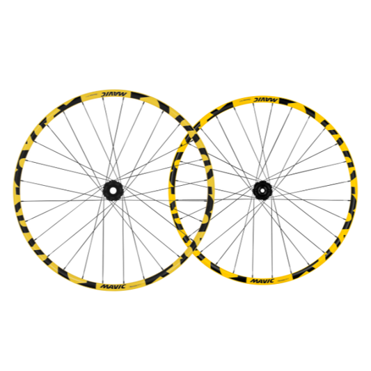 Paire de Roues MAVIC DEEMAX DH YLW MULLET 27.5/29" 20x110mm/12x148mm Boost