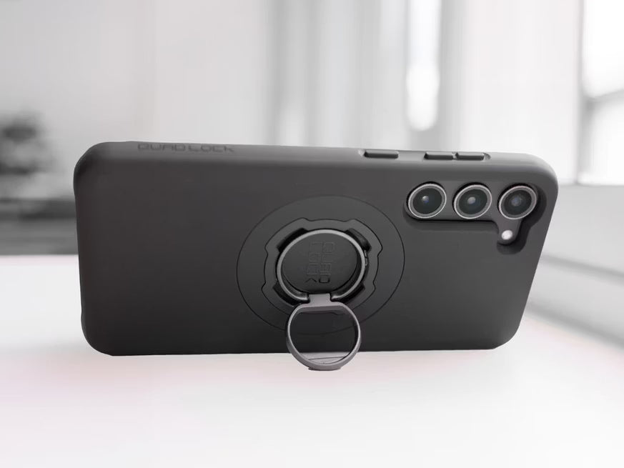 QUADLOCK telefoon weergave ring