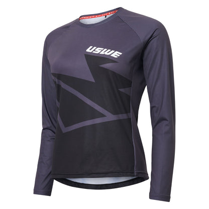 Shirt USWE BERG MTB Lange Mouwen Dames Zwart