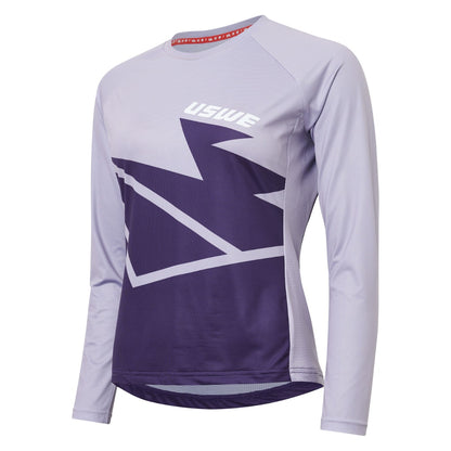 Shirt USWE BERG MTB Lange Mouwen Dames Lavendel
