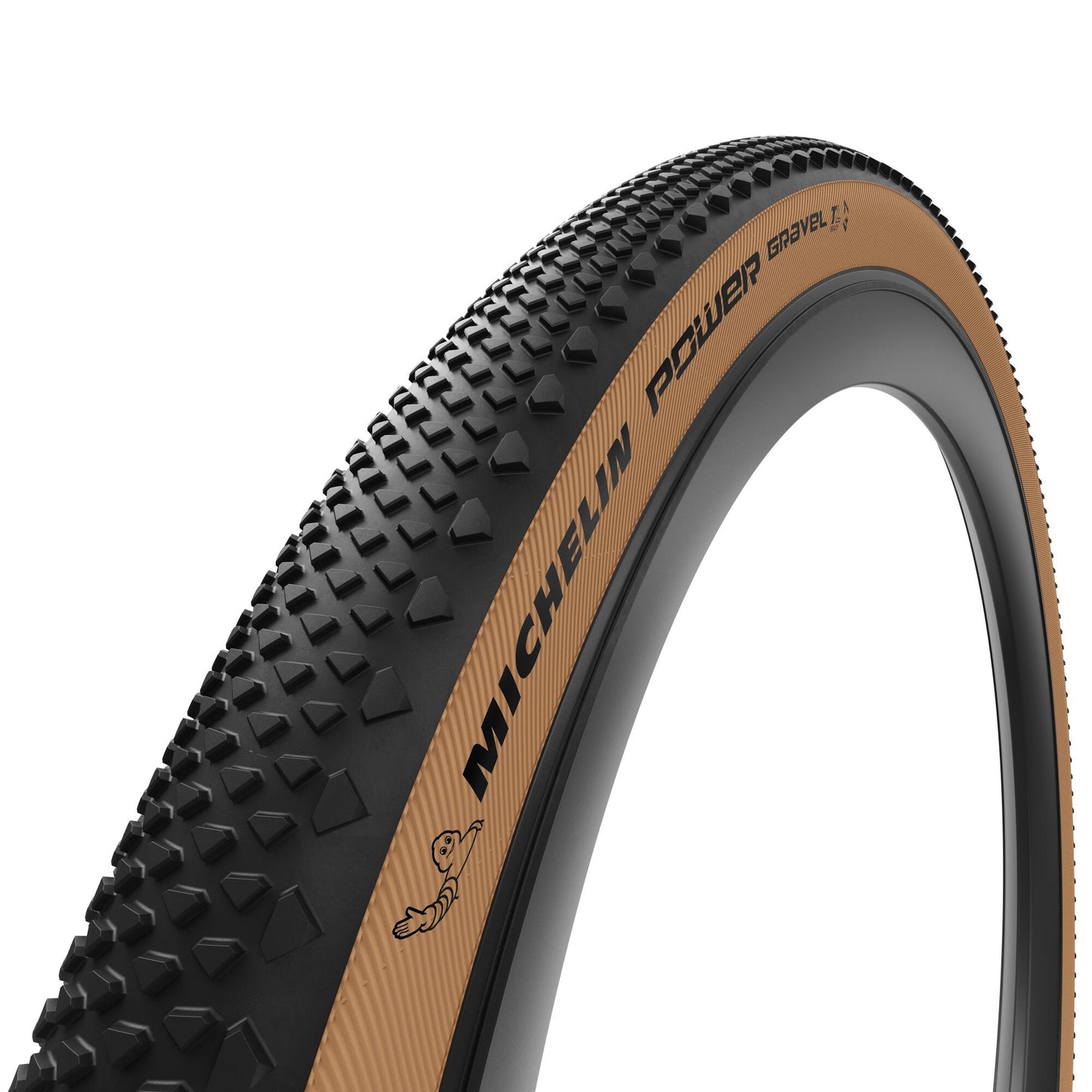 Pneu MICHELIN POWER GRAVEL Competition Line 700x40c Tubeless Ready Marron