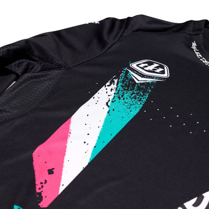 Shirt TROY LEE DESIGNS SPRINT FULL PULL Lange Mouwen Zwart