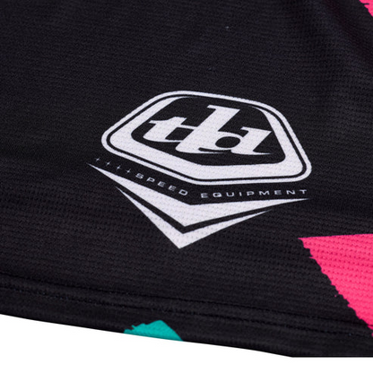 Shirt TROY LEE DESIGNS SPRINT FULL PULL Lange Mouwen Zwart