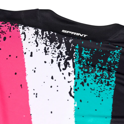 Shirt TROY LEE DESIGNS SPRINT FULL PULL Lange Mouwen Zwart