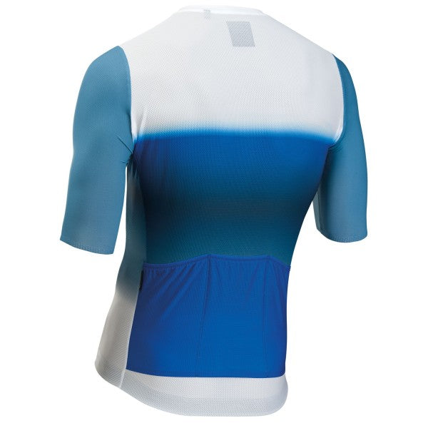 Maillot NORTHWAVE BLADE AIR Manches Courtes Blanc/Bleu