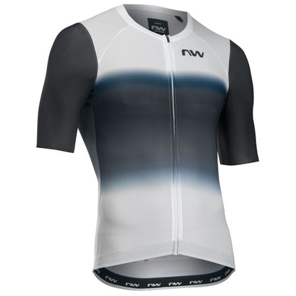 Maillot NORTHWAVE BLADE AIR Korte Mouwen Wit/Zwart