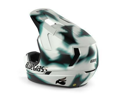 BLUEGRASS LEGIT MIPS MTB-helm wit/blauw