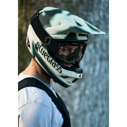 BLUEGRASS LEGIT MIPS MTB-helm wit/blauw