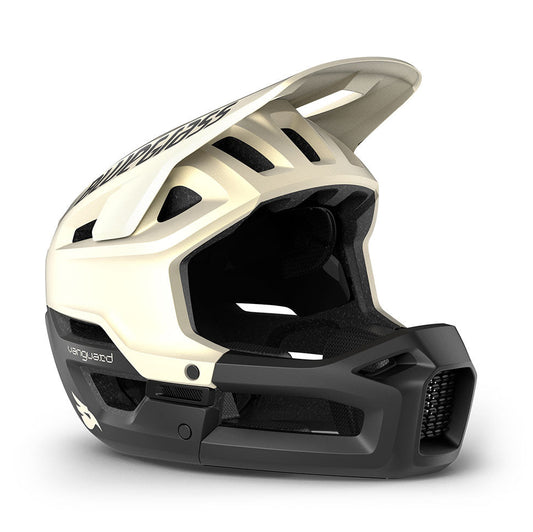 MTB-helm BLUEGRASS VANGUARD CORE MIPS mat wit/zwart