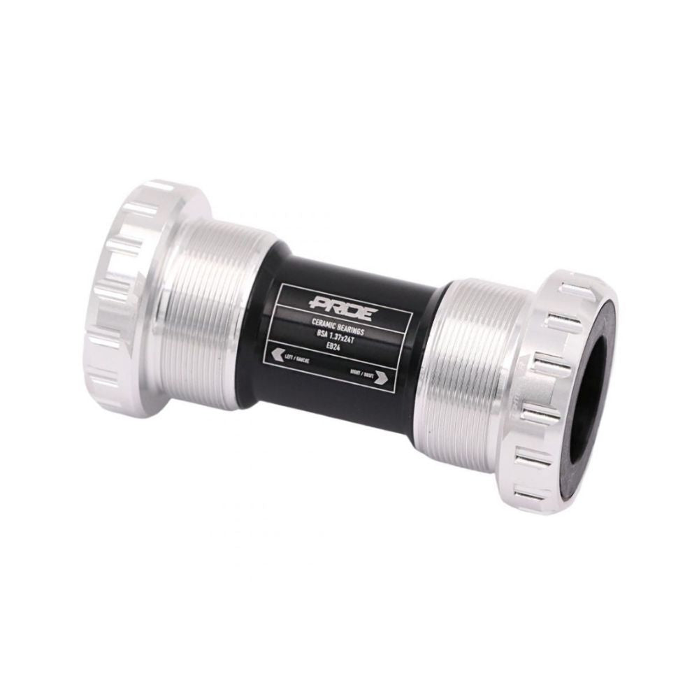 Boitier De Pédalier Pride Racing EB24 Ceramic Argent