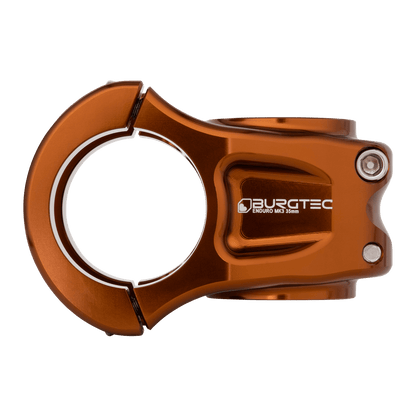 Potence BURGTEC ENDURO MK3 Bronze — vue de profil
