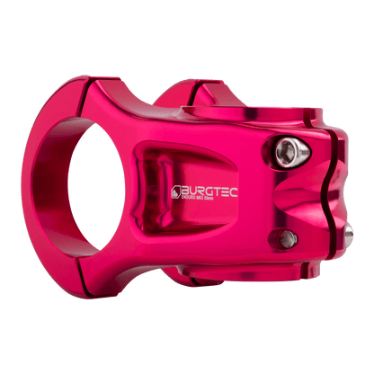 Potence BURGTEC ENDURO MK3 Rose — vue arrière en trois quarts
