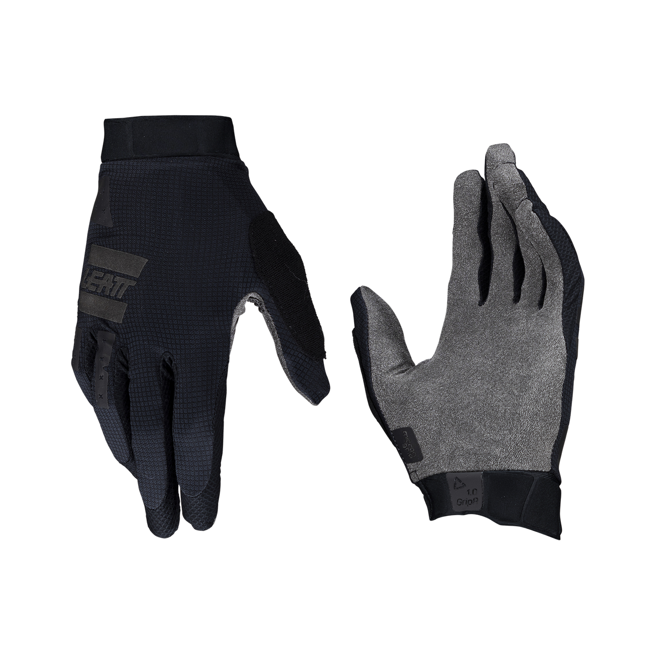 Gants LEATT MTB 1.0 GRIP R Stealth Noir/Gris