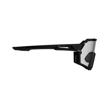 LEATT RIDEVIZ PRO SMALL Bril Zwart Iriz Zilver Lens