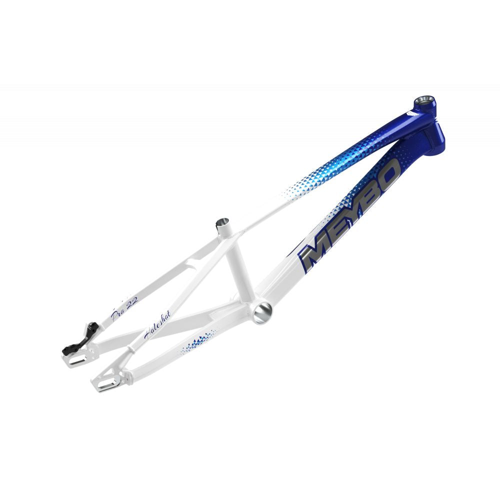 Cadre MEYBO HOLESHOT 2026 Blanc/Bleu