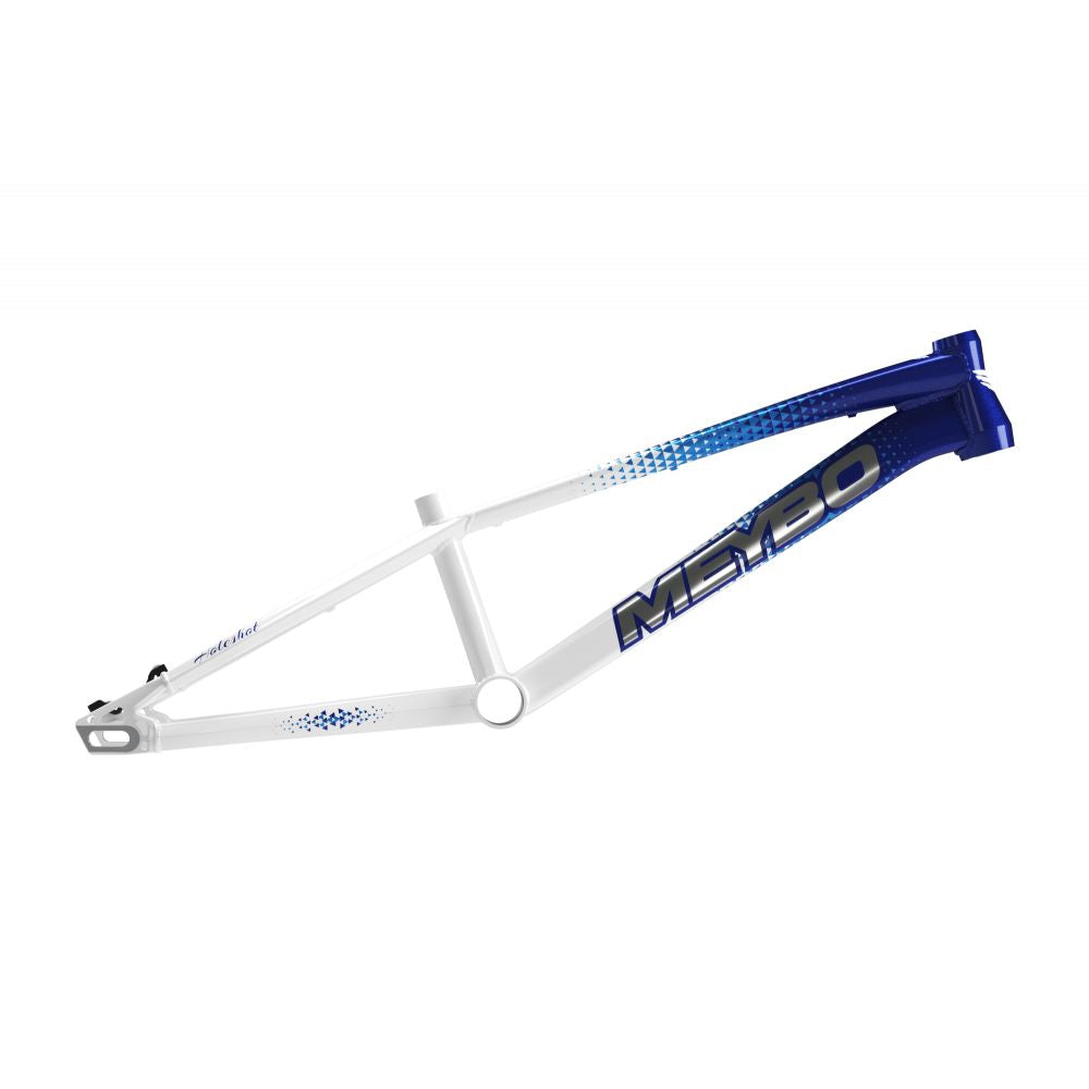 Cadre MEYBO HOLESHOT 2026 Blanc/Bleu