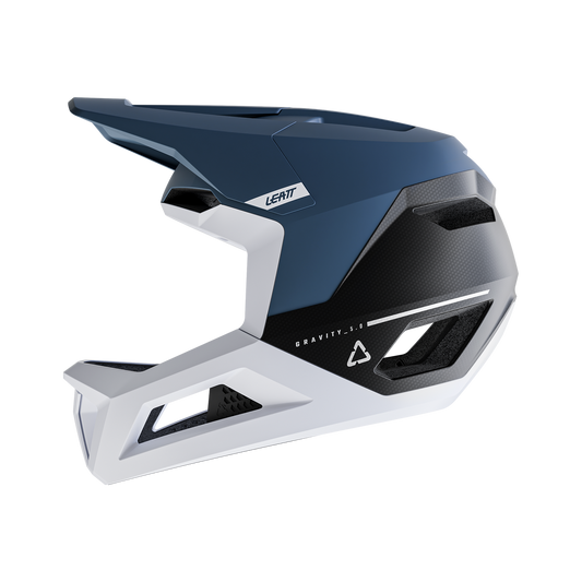 LEATT GRAVITY 5.0 MTB Helm Blauw/Wit