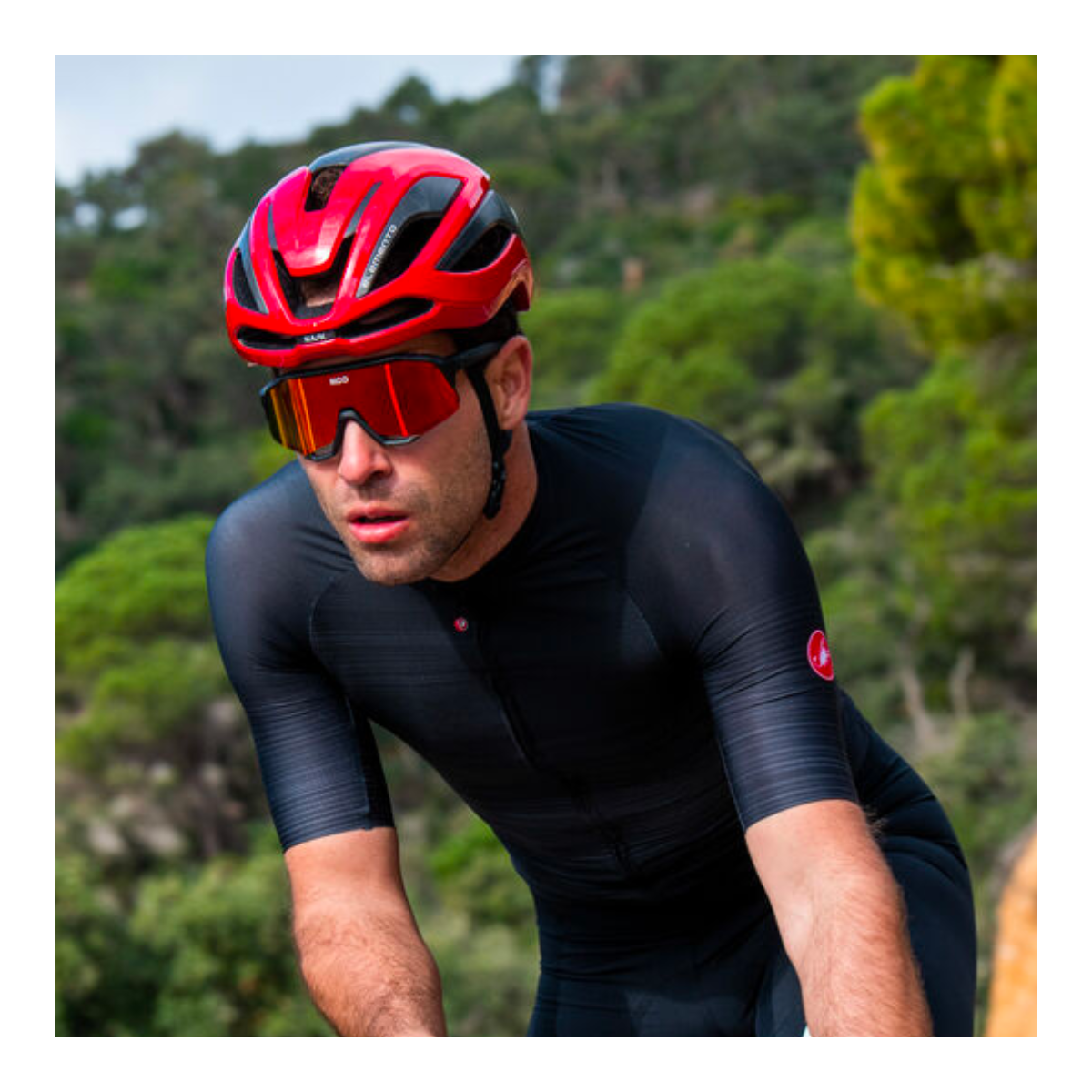 KASK ELEMENTO Weghelm Rood