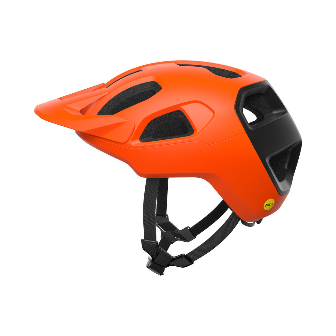 MTB-helm POC CULARIS mat oranje/zwart — productweergave