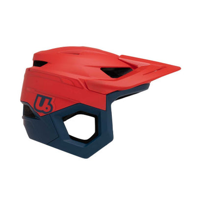 MTB-helm URGE RASCAS Neon Rush Rood/Blauw