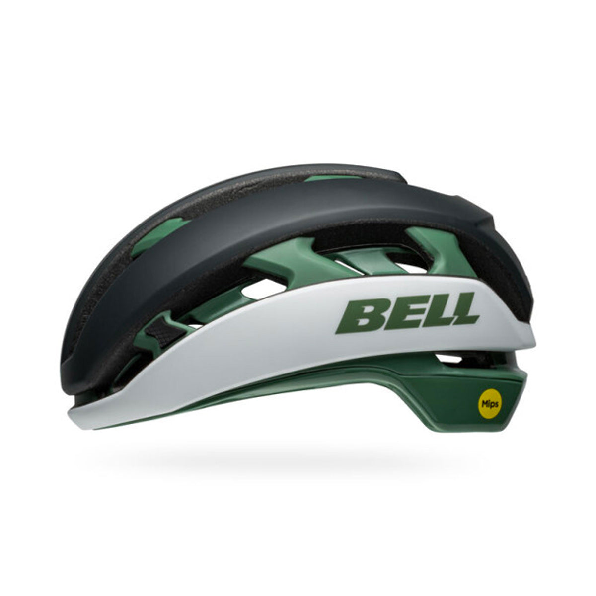 Casque Route BELL XR SPHERICAL Vert/Noir/Blanc