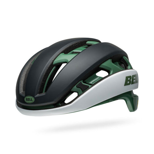 BELL XR SPHERICAL Road Helm Groen/Zwart/Wit