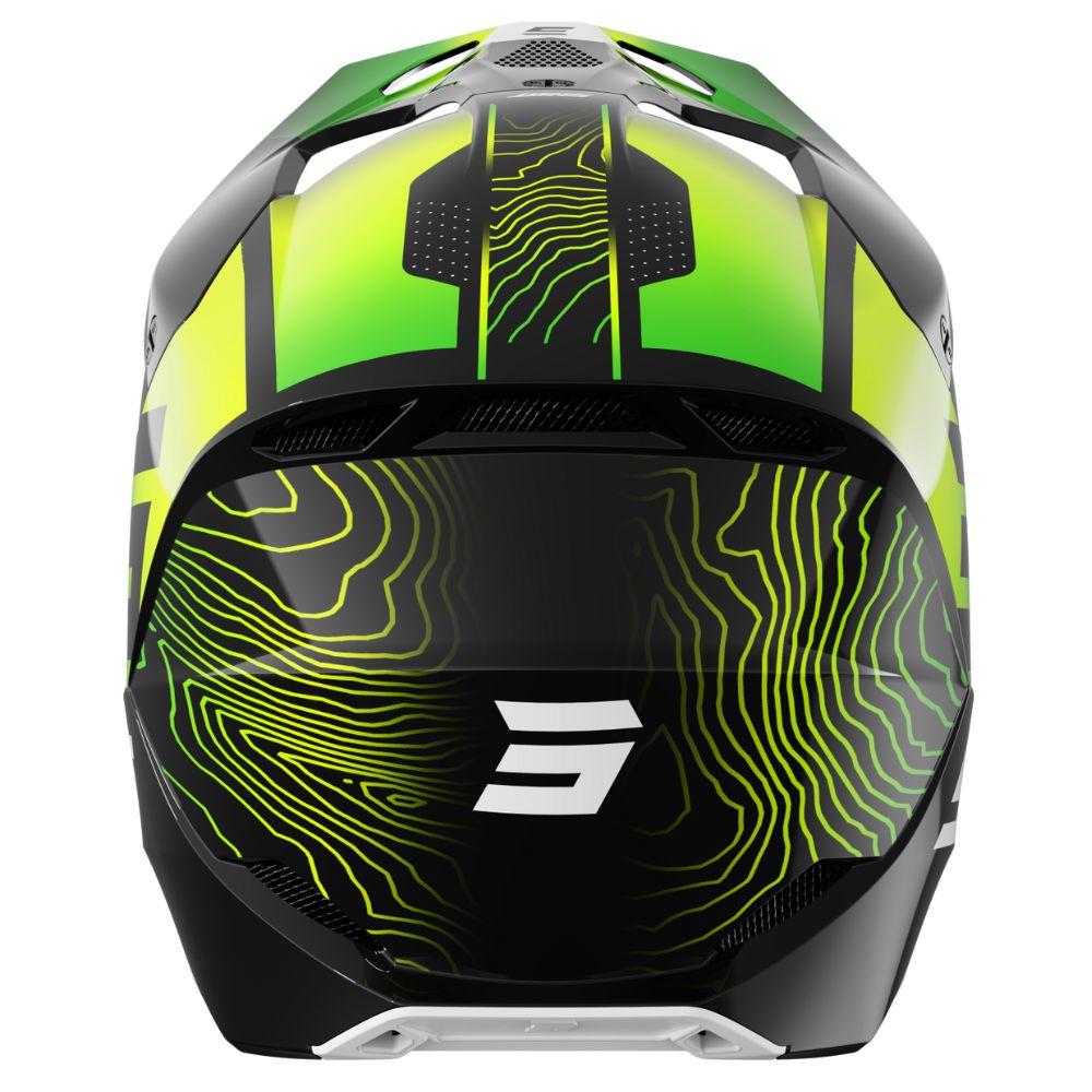 BMX-helm SHOT FURIOUS Apex neongeel