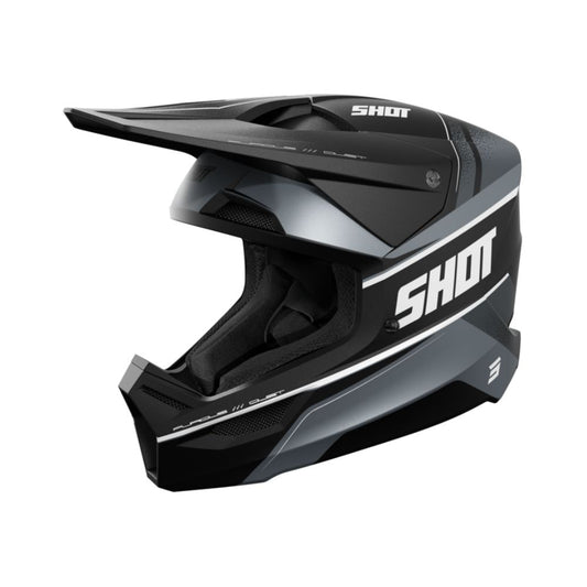 BMX-helm SHOT FURIOUS Dust Black Matt