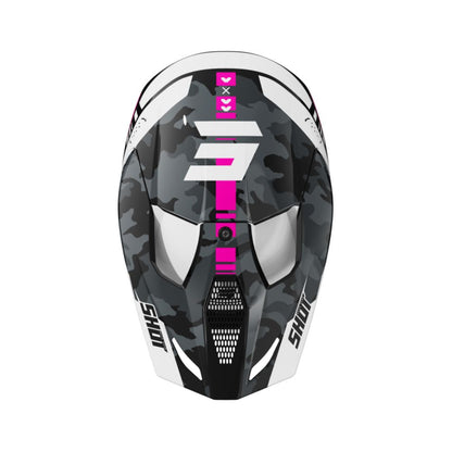 Casque BMX SHOT FURIOUS Junior Flash Pink Glossy