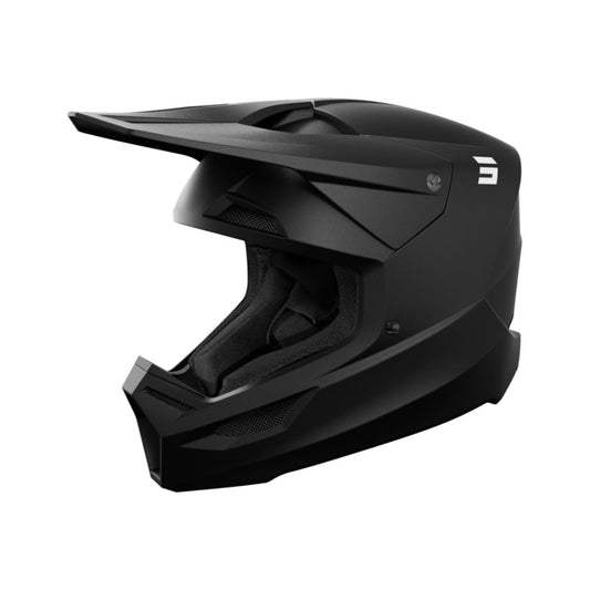 BMX-helm SHOT FURIOUS Effen Zwart Mat
