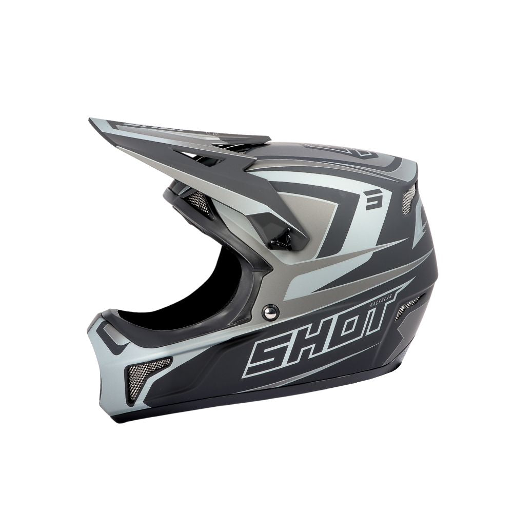 Casque BMX SHOT ROGUE Level Black Matt
