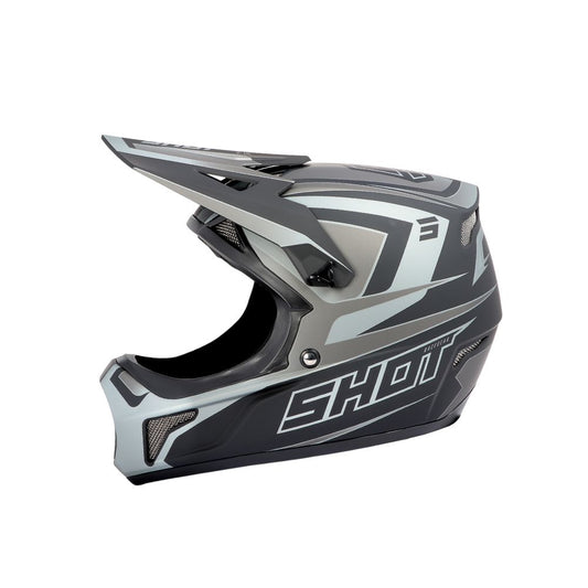 BMX-helm SHOT ROGUE Junior Level Black Matt