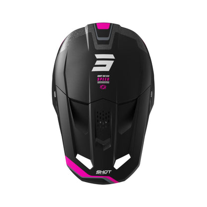 BMX-helm SHOT SPEED Atomic Pink Matt