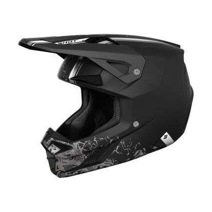 BMX-helm SHOT SPEED Battle zwart mat