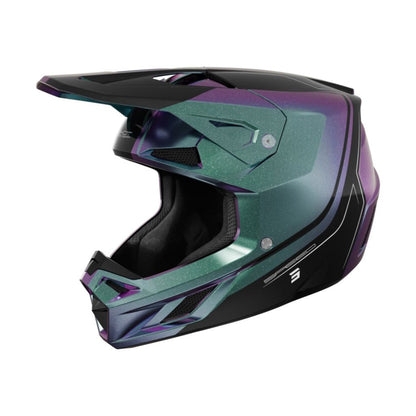 BMX-helm SHOT SPEED Fury Kameleon Glanzend