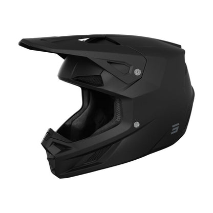 BMX-helm SHOT SPEED effen zwart mat