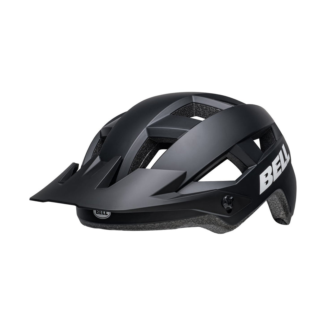 BELL SPARK 2 MIPS mountainbikehelm matzwart — naar links gericht aanzicht
