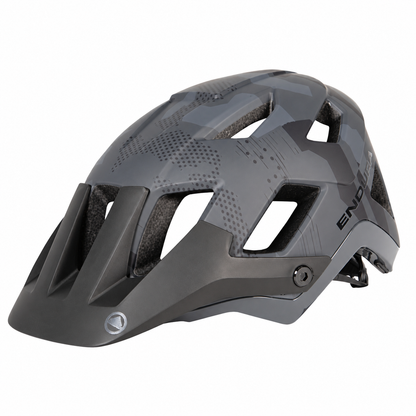 ENDURA HUMMVEE PLUS MIPS MTB-helm in grijs — productfoto op witte achtergrond