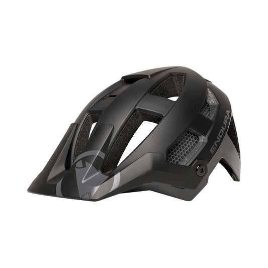 Endura Singletrack MIPS-mountainbikehelm zwart 2026 — productaanzicht