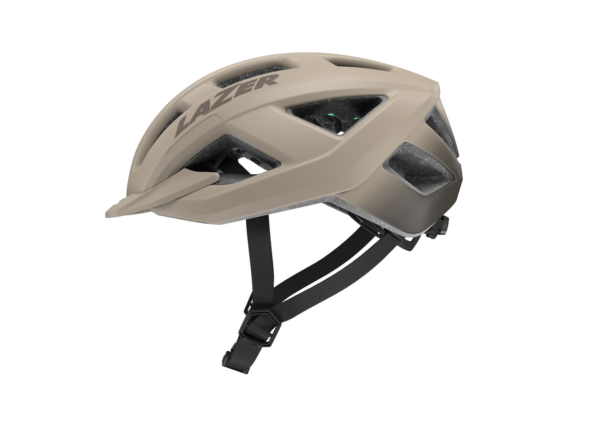 MTB-/gravelhelm LAZER CERRO KINETICORE taupe — hoofdaanzicht