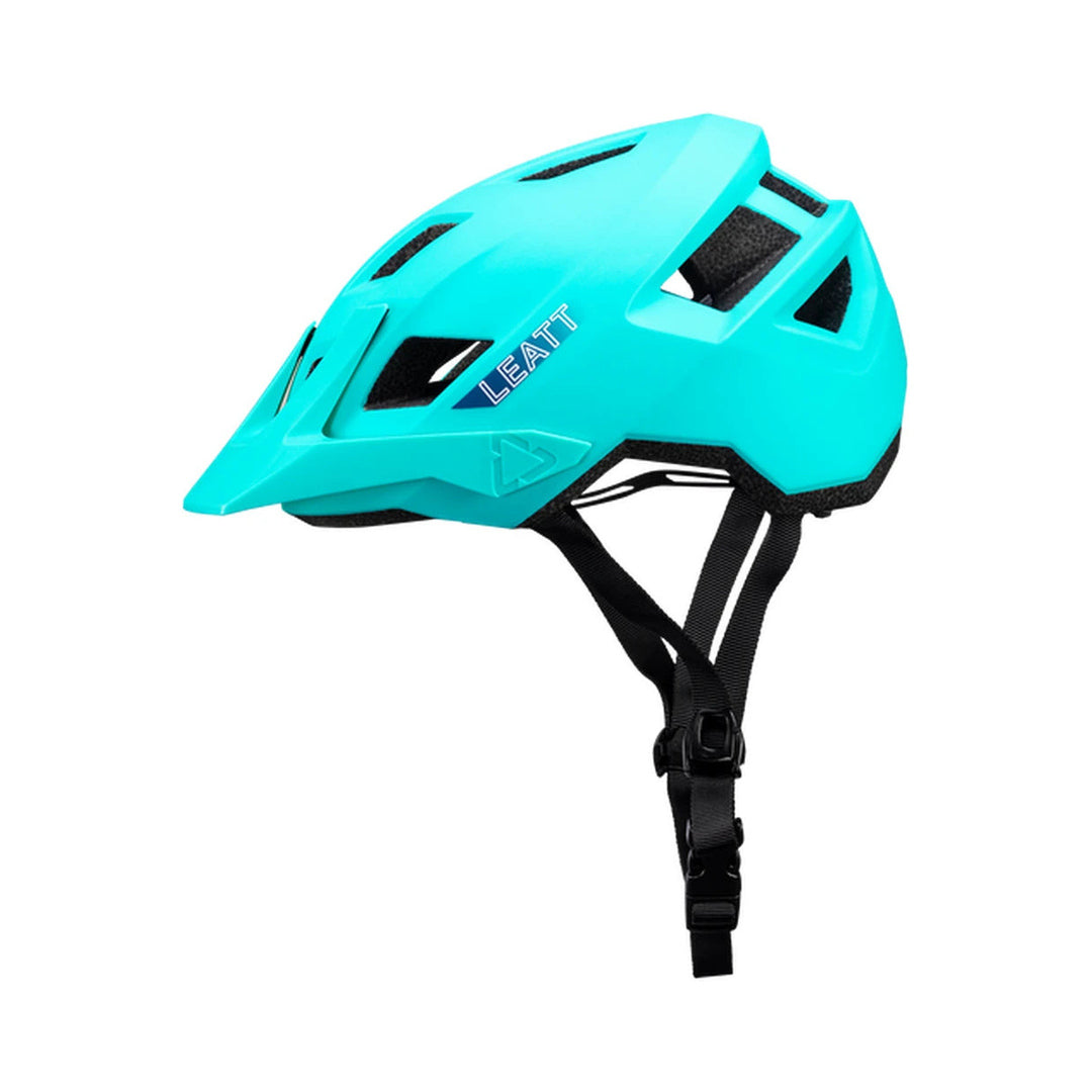 LEATT ALL-MOUNTAIN 1.0 MTB-helm voor kinderen, blauw — productaanzicht