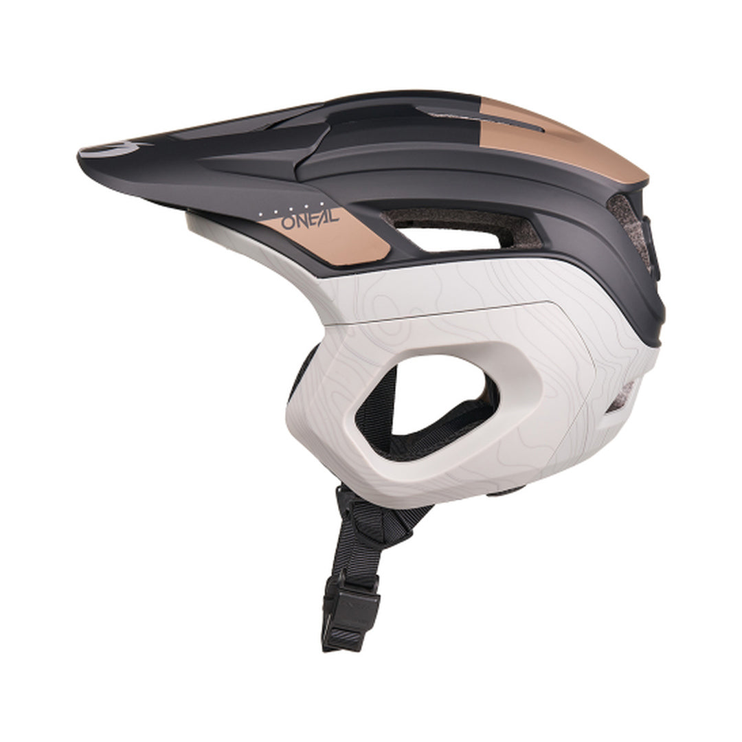 Casque VTT O'NEAL TRAPPER EVO SOLID Noir/Marron/Gris — vue produit