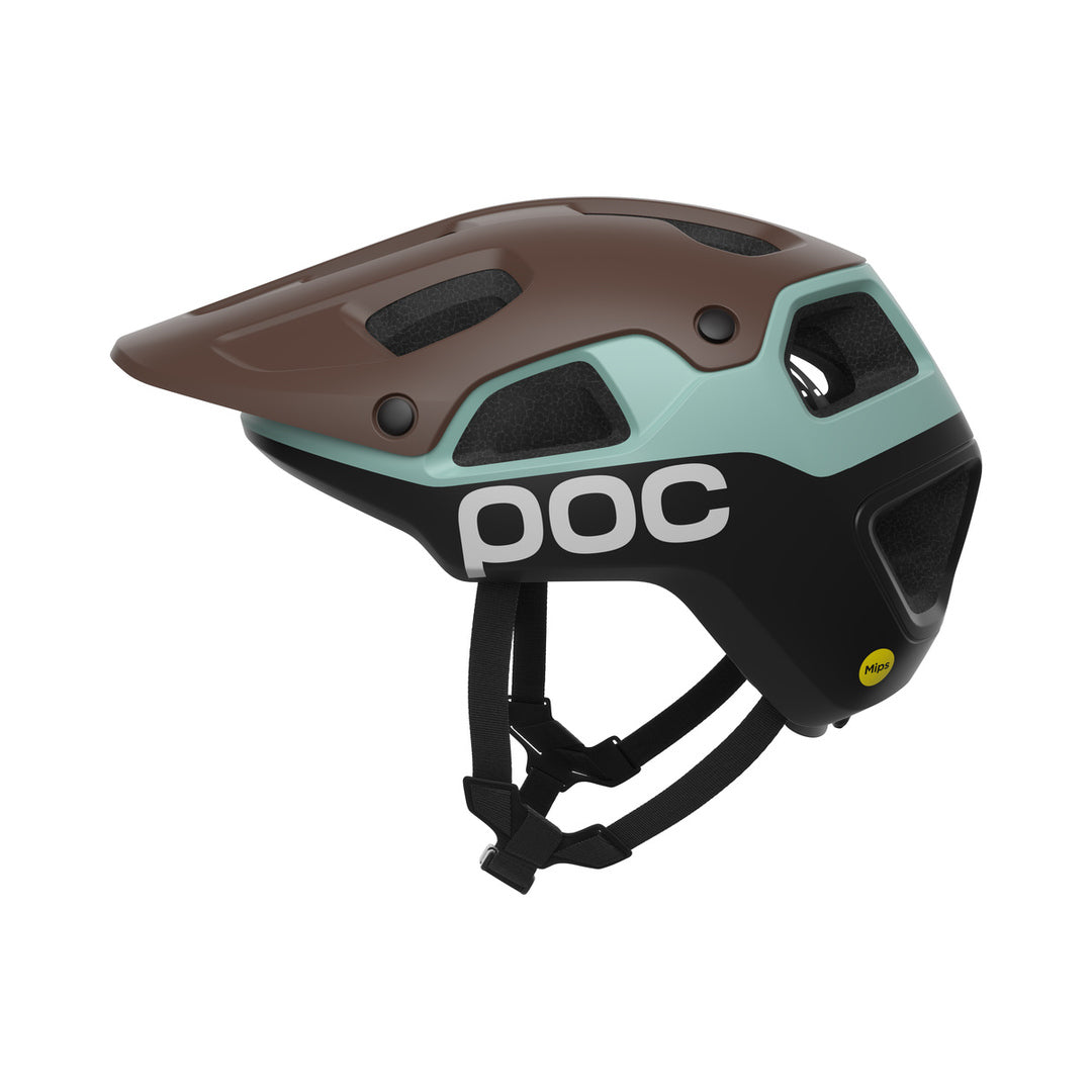 POC CULARIS PURE MTB-helm bronskleurig/blauw — productaanzicht