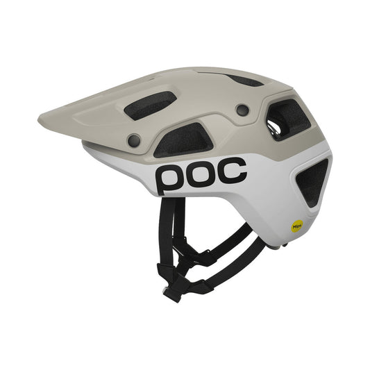 MTB-helm POC CULARIS PURE grijs/wit — productaanzicht