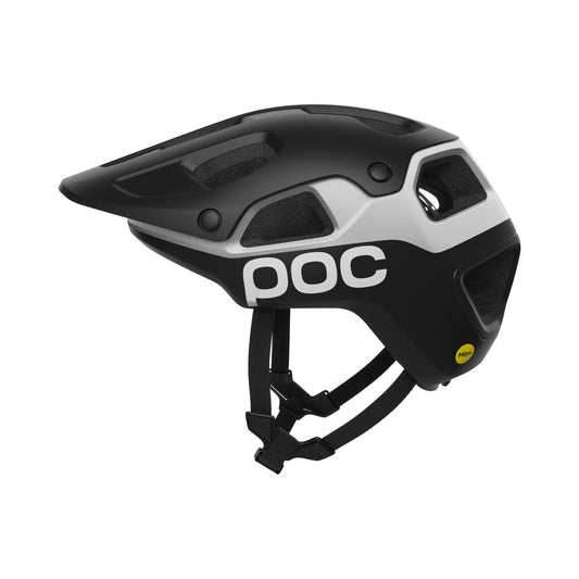 POC CULARIS PURE MTB-helm matzwart/wit — productaanzicht