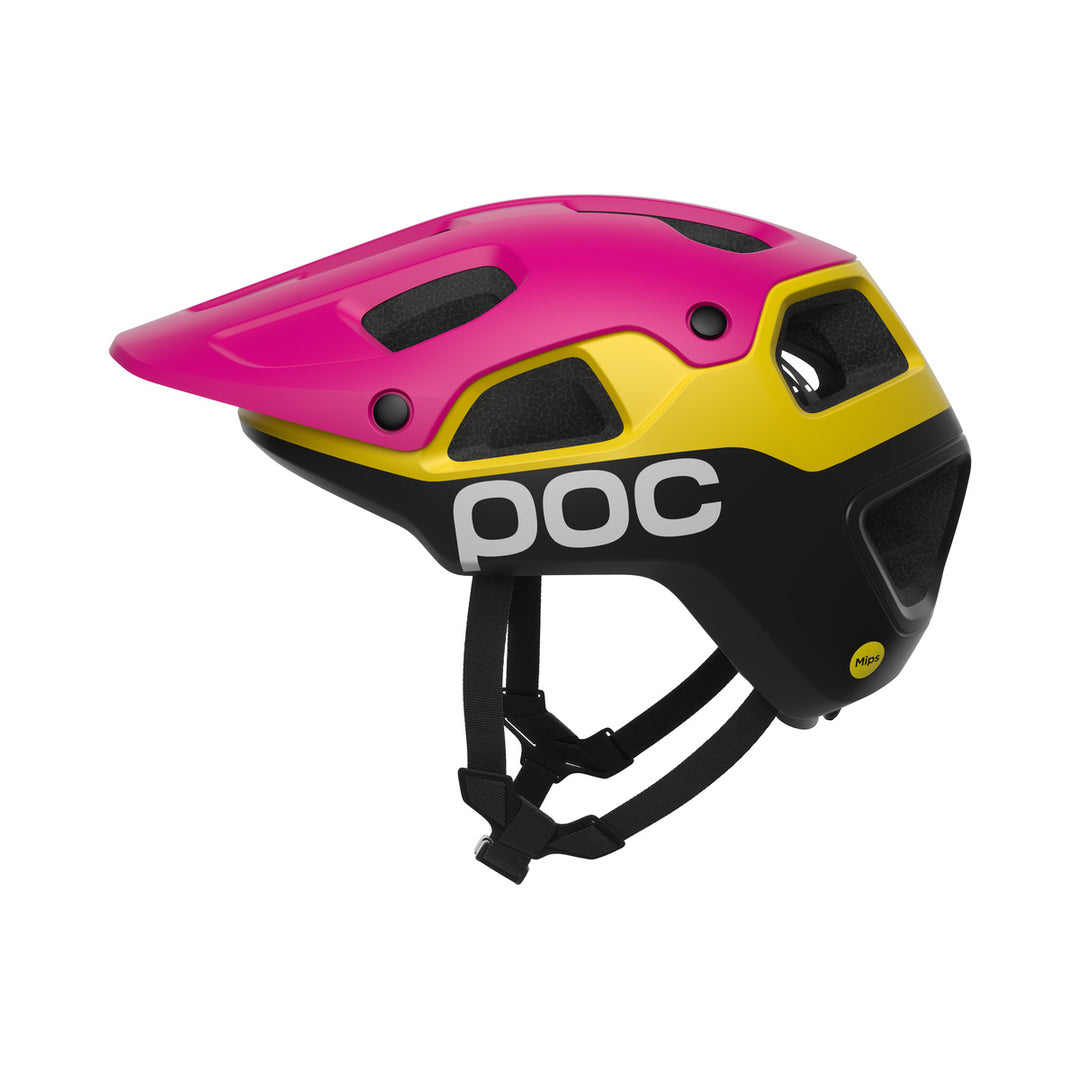 POC CULARIS PURE MTB-helm roze/geel/zwart — productaanzicht