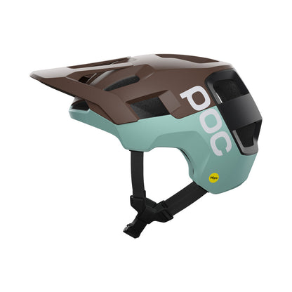 MTB-helm POC KORTAL RACE MIPS bruin/blauw — productaanzicht