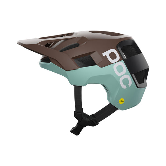 MTB-helm POC KORTAL RACE MIPS bruin/blauw — productaanzicht