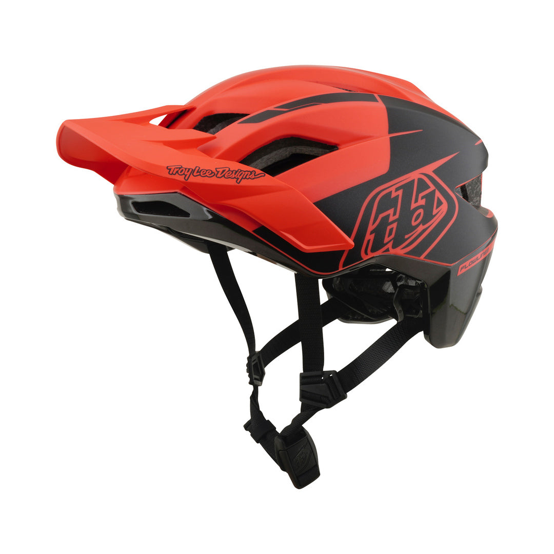 TROY LEE DESIGNS FLOWLINE SE MIPS HYDRO MTB-helm koraalkleurig/antraciet — productaanzicht